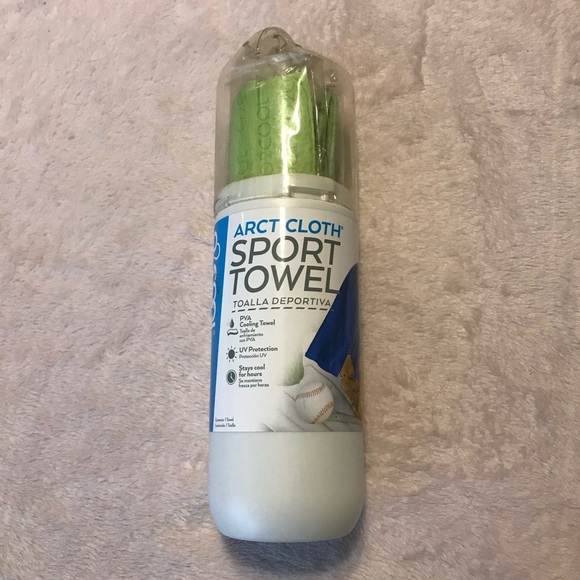 COOLING TOWEL ARCTICLOTH 02 COOL NEW IN CASE 13”x33”(33x84 cms) SPORTS OUTDOORS - Picture 2 of 12